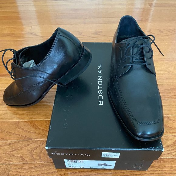 Bostonian Purnel men\'s shoes black size 9M.  Brand new in box. main image 5
